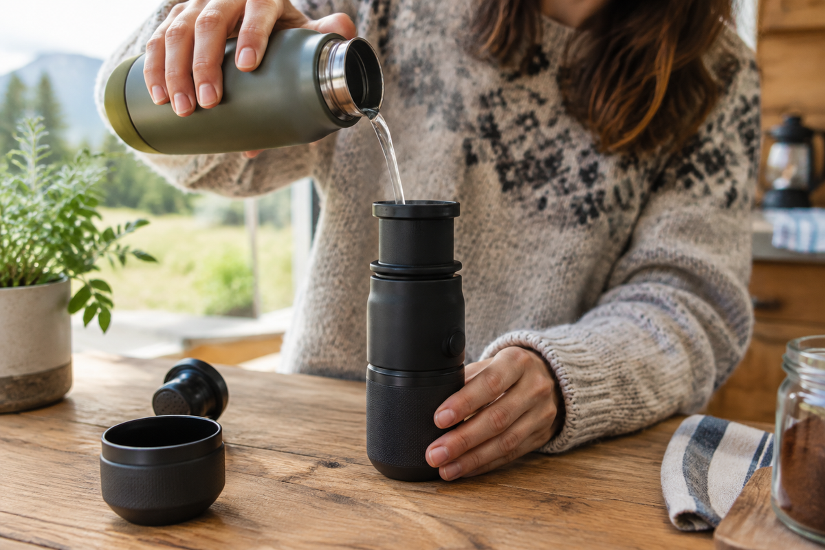 Section 2 — Personne utilisant la cafetière